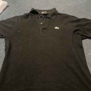 Lacoste Black Polo Shirt